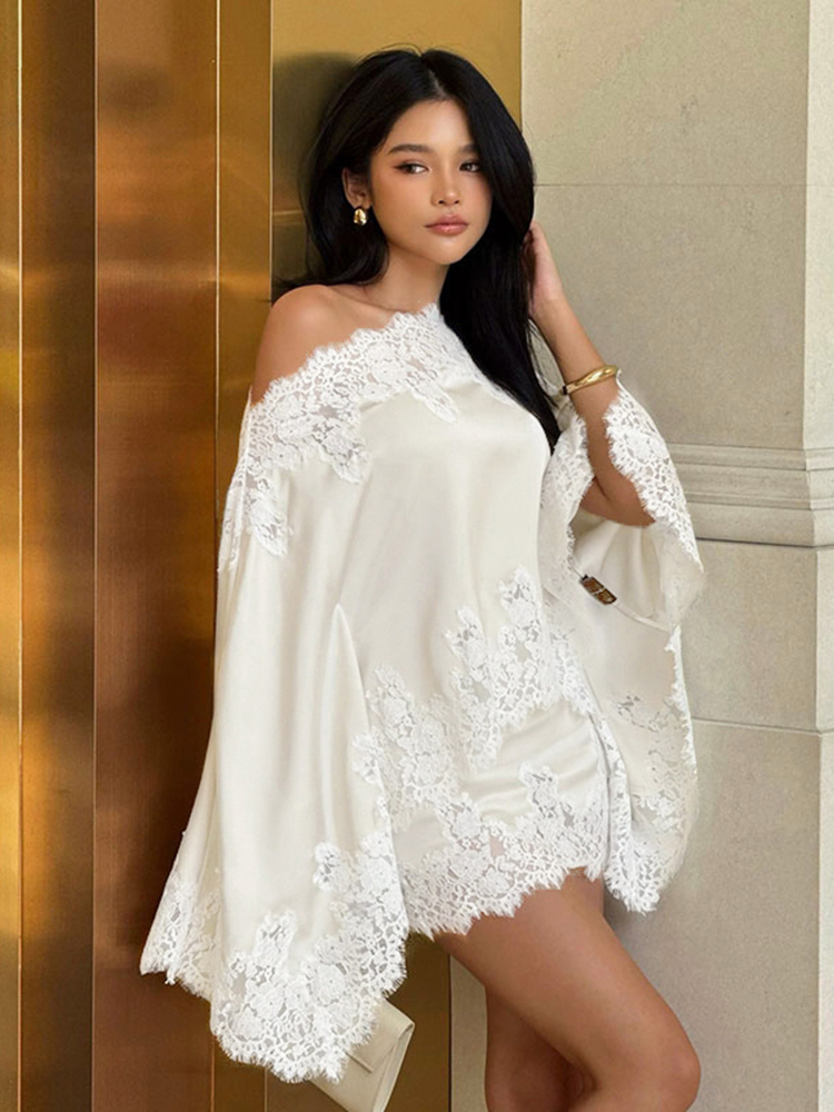 ชุดเสื้อและกระโปรงผู้หญิงลายลู - Blouse Off Shoulder บทวิจารณ์และราคา