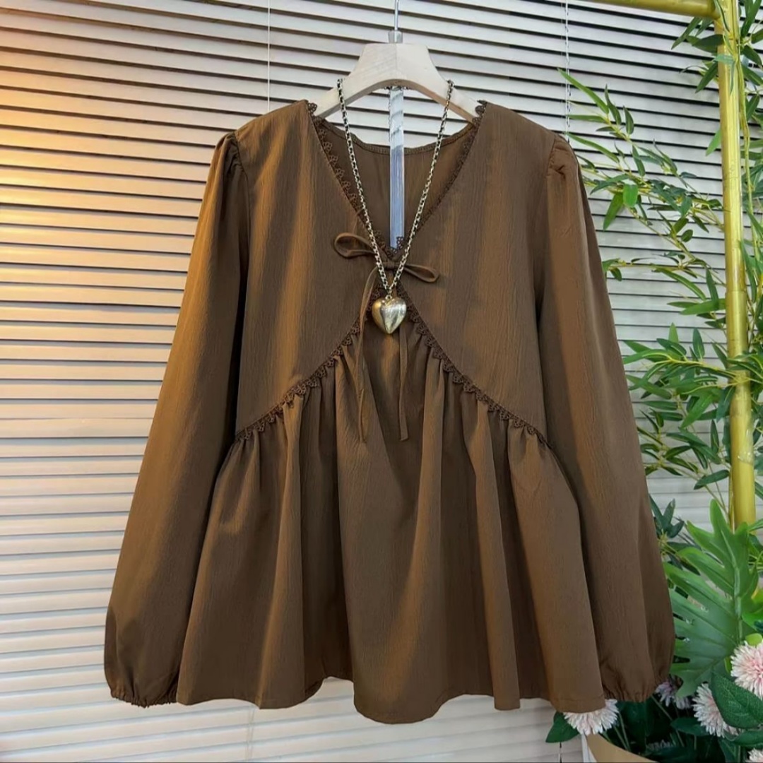เสื้อผ้าสตรีขนาดบวก ฤดูใบไม้ผล - Blouse Off Shoulder บทวิจารณ์และราคา